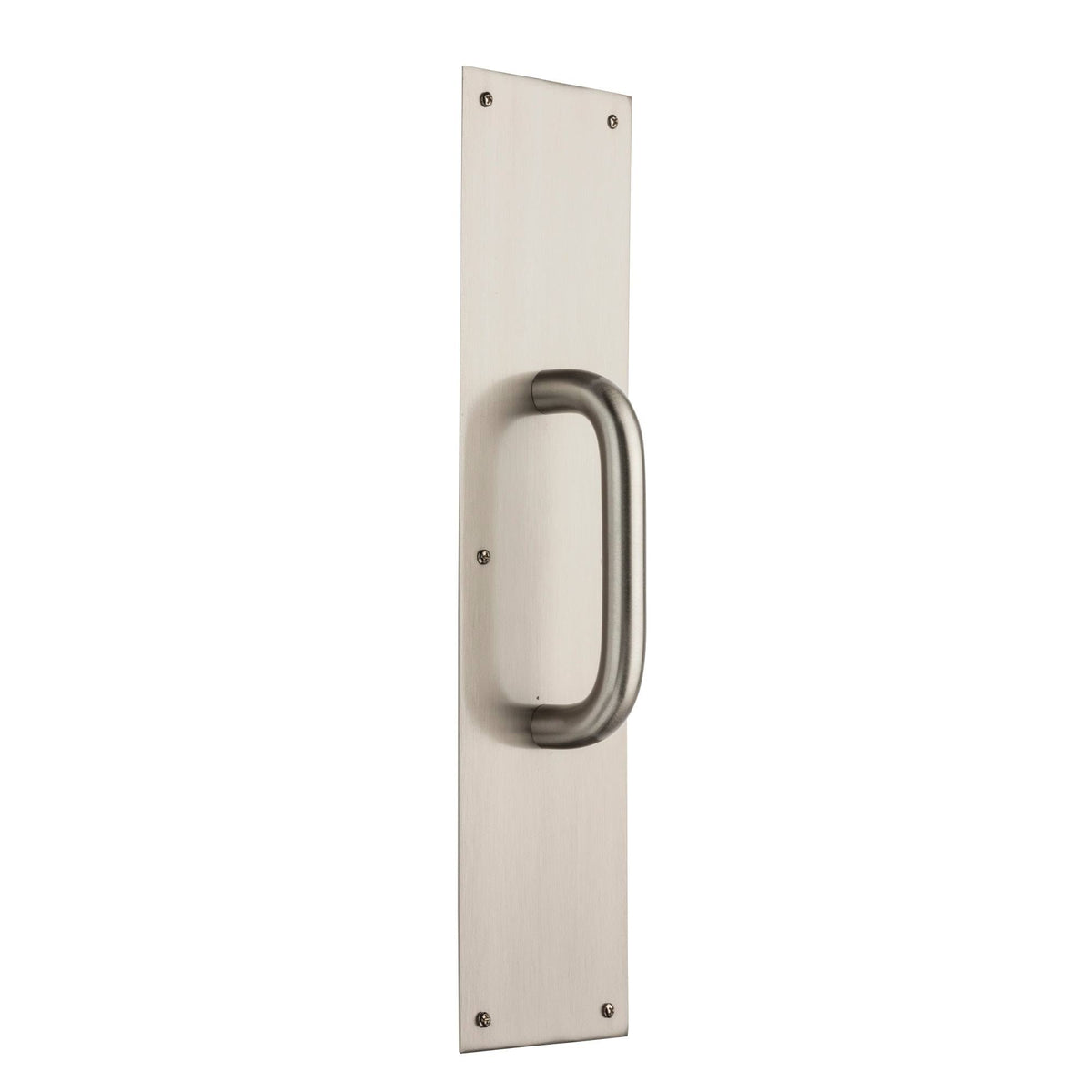 4 x 16 in. Satin Nickel Pull Plate F480