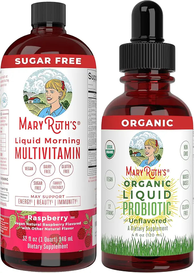 Liquid Multivitamin & Probiotic 4oz Bundle V217214