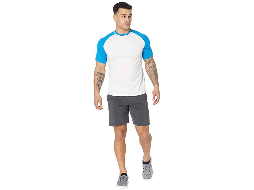 White Blue Fitness T-Shirt B1453