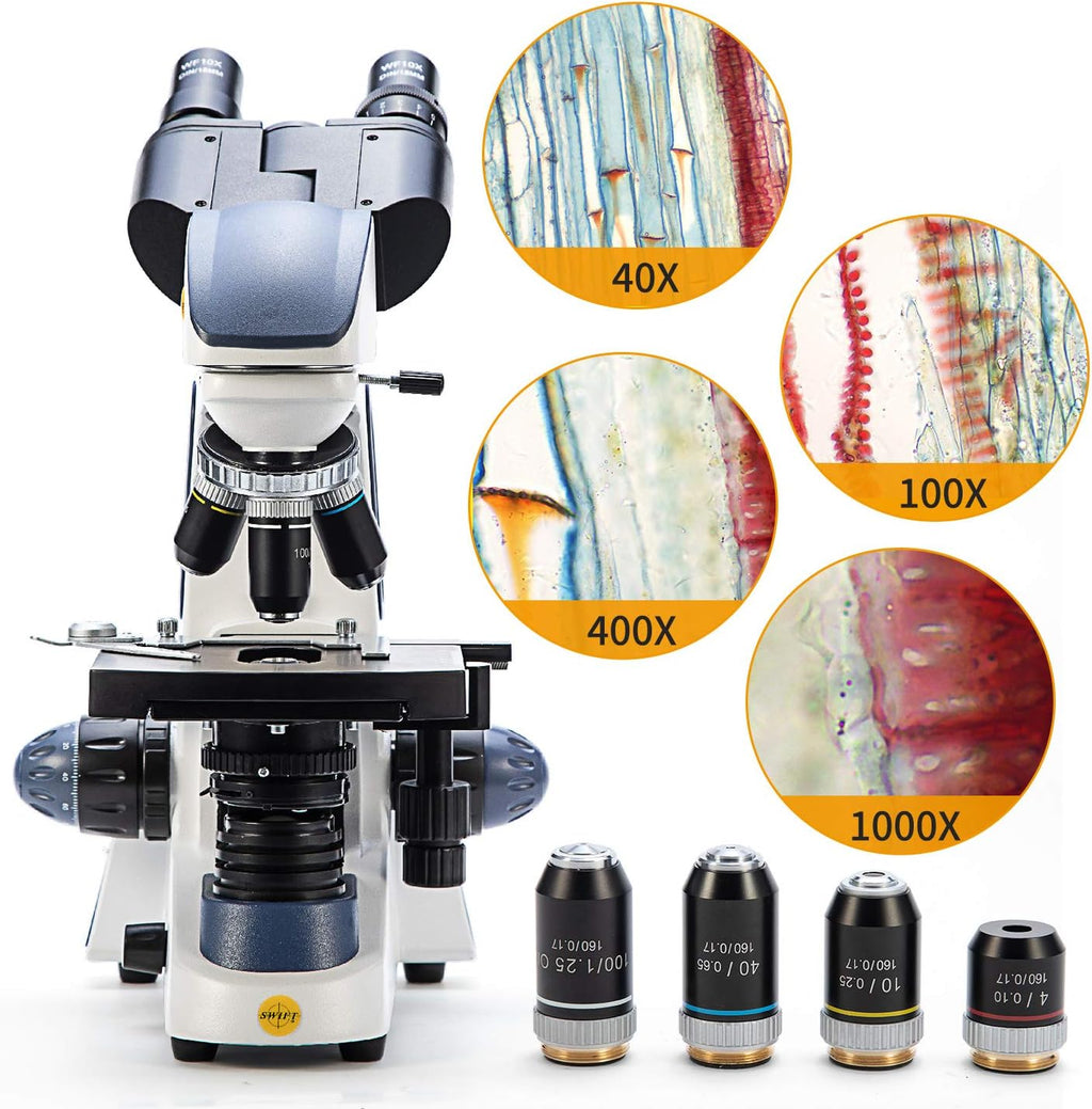 Binocular Compound Microscope with 5.0 mp Camera A742