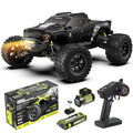 Black 1/10 Brushless RC Monster Truck, 50+ MPH, 4WD, Waterproof, Carbon Fiber V785493