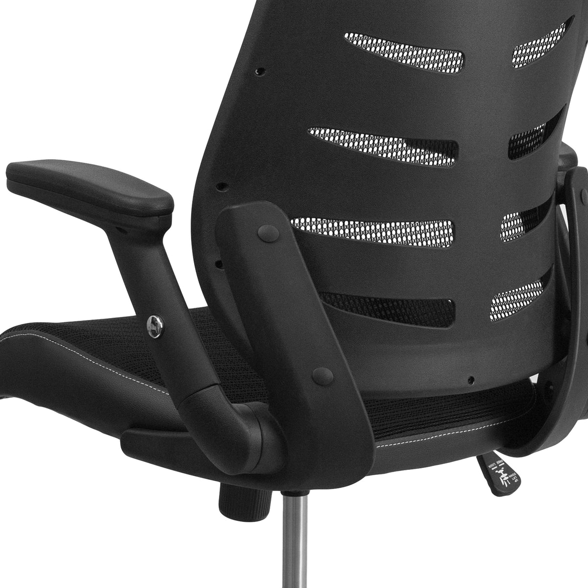 Black Mesh High Back Chair M9804