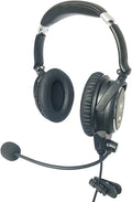 Aviation Headset with Metal Shaft and MP3 Input L659