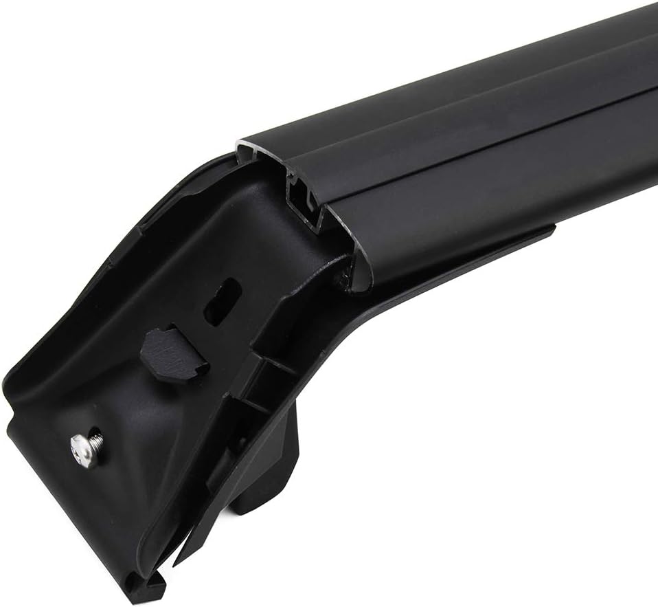 Black Cross Bars Roof Rack Side Rails V350