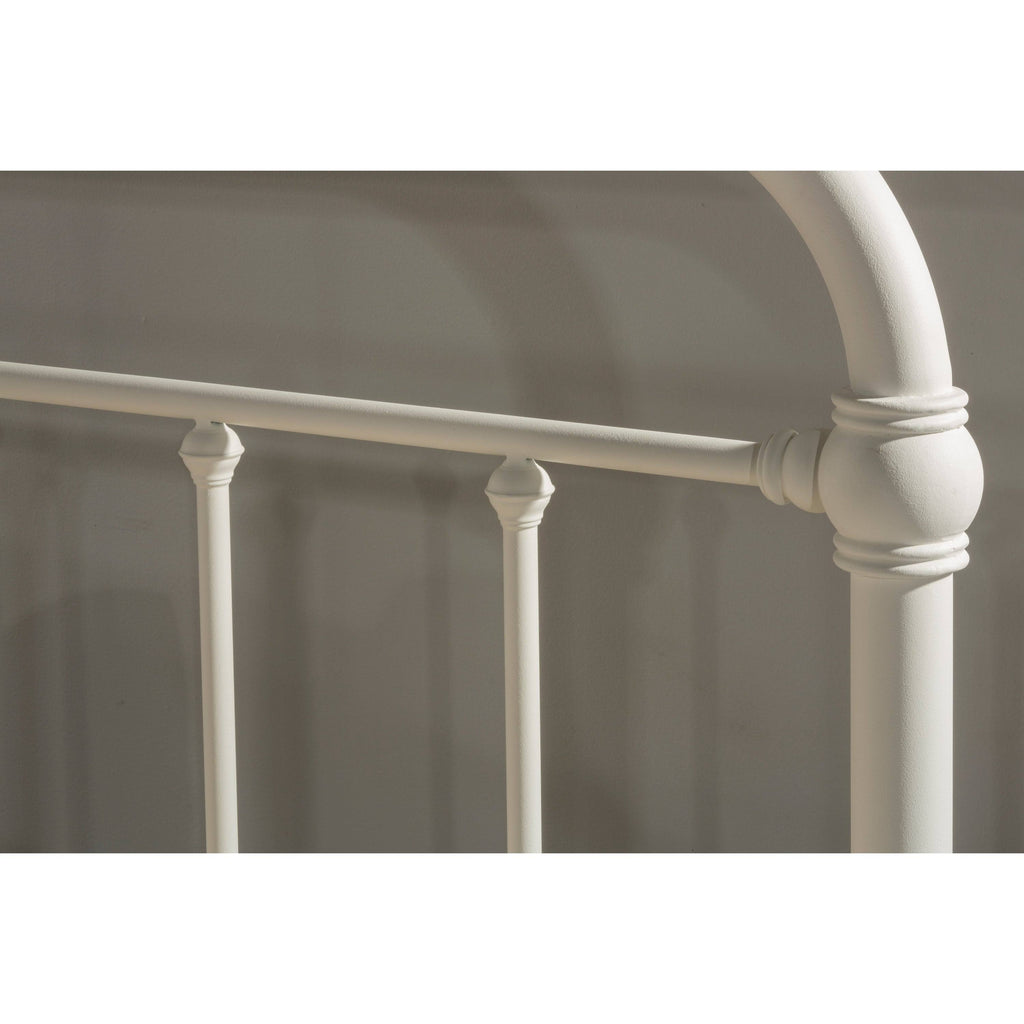 White Metal Headboard C578