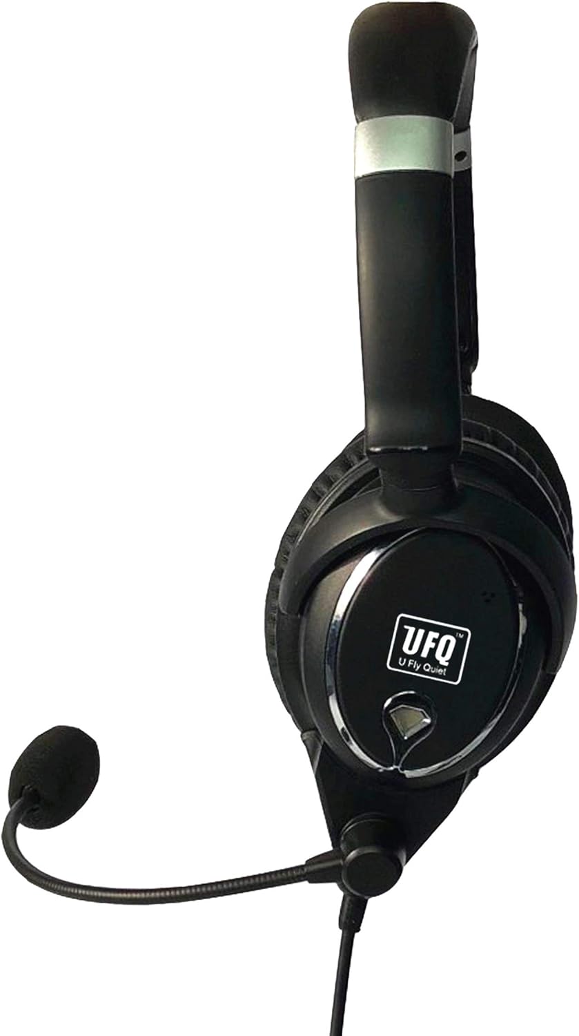 Aviation Headset with Metal Shaft and MP3 Input L659