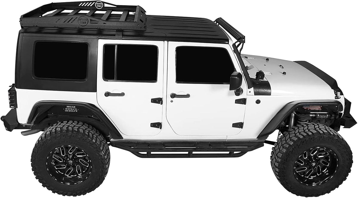 Roof Rack Cargo Carrier Basket with Wind Deflector Z297393