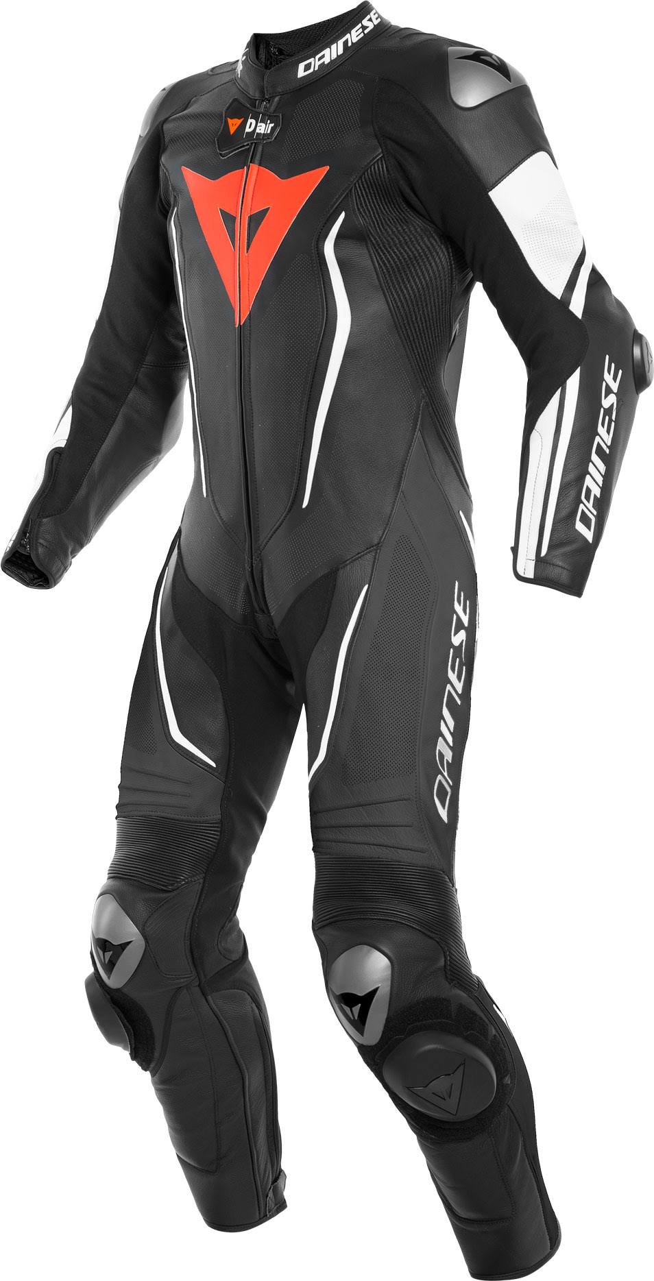 Negro Blanco Perforado Motorcycle Jacket K501188