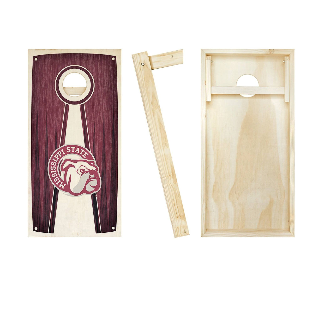 Pyramid Cornhole Set with Carrying Case Q52977