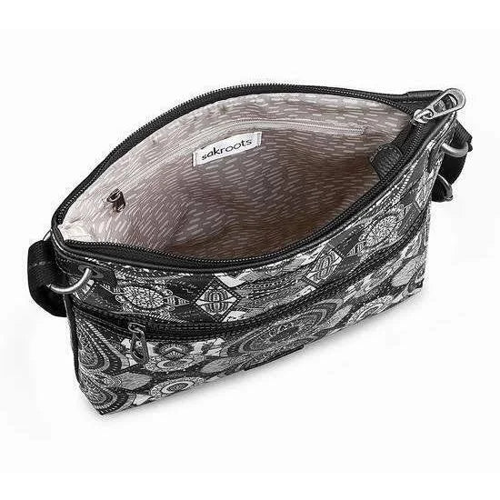 Flat Coated Canvas Crossbody W171321