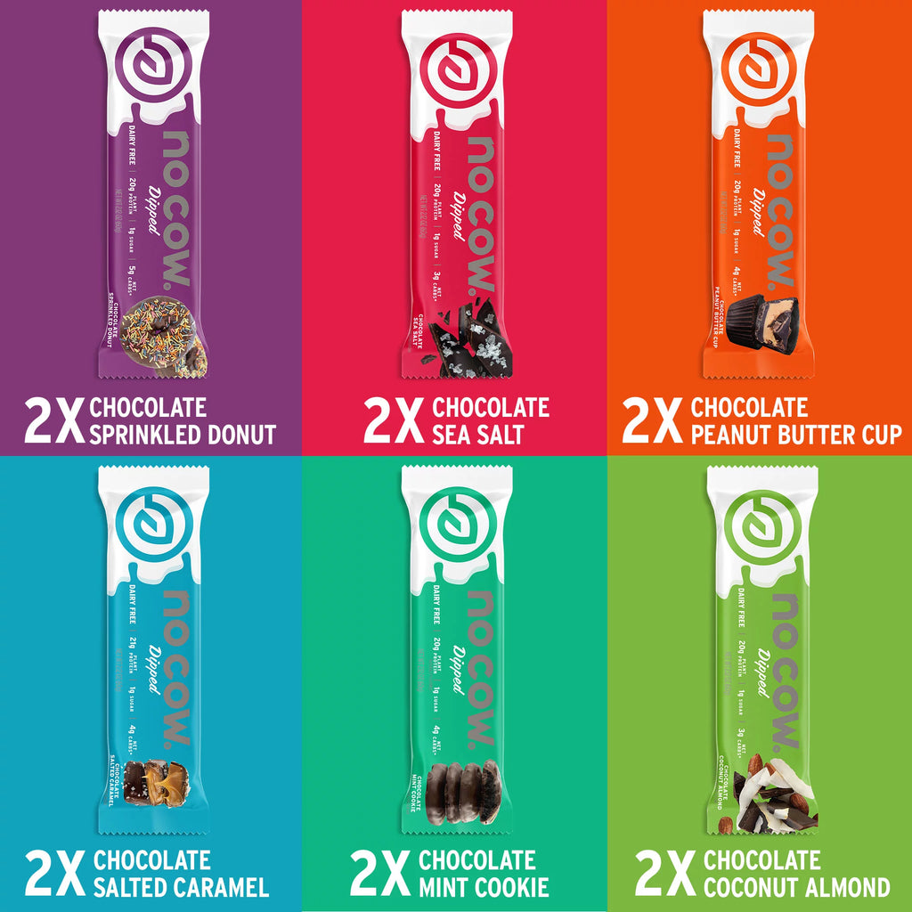 Protein Bars Sampler Pack Box of 12 D56118