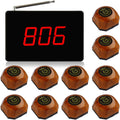 Wireless Calling System with 1 Display 10 Bells D4860