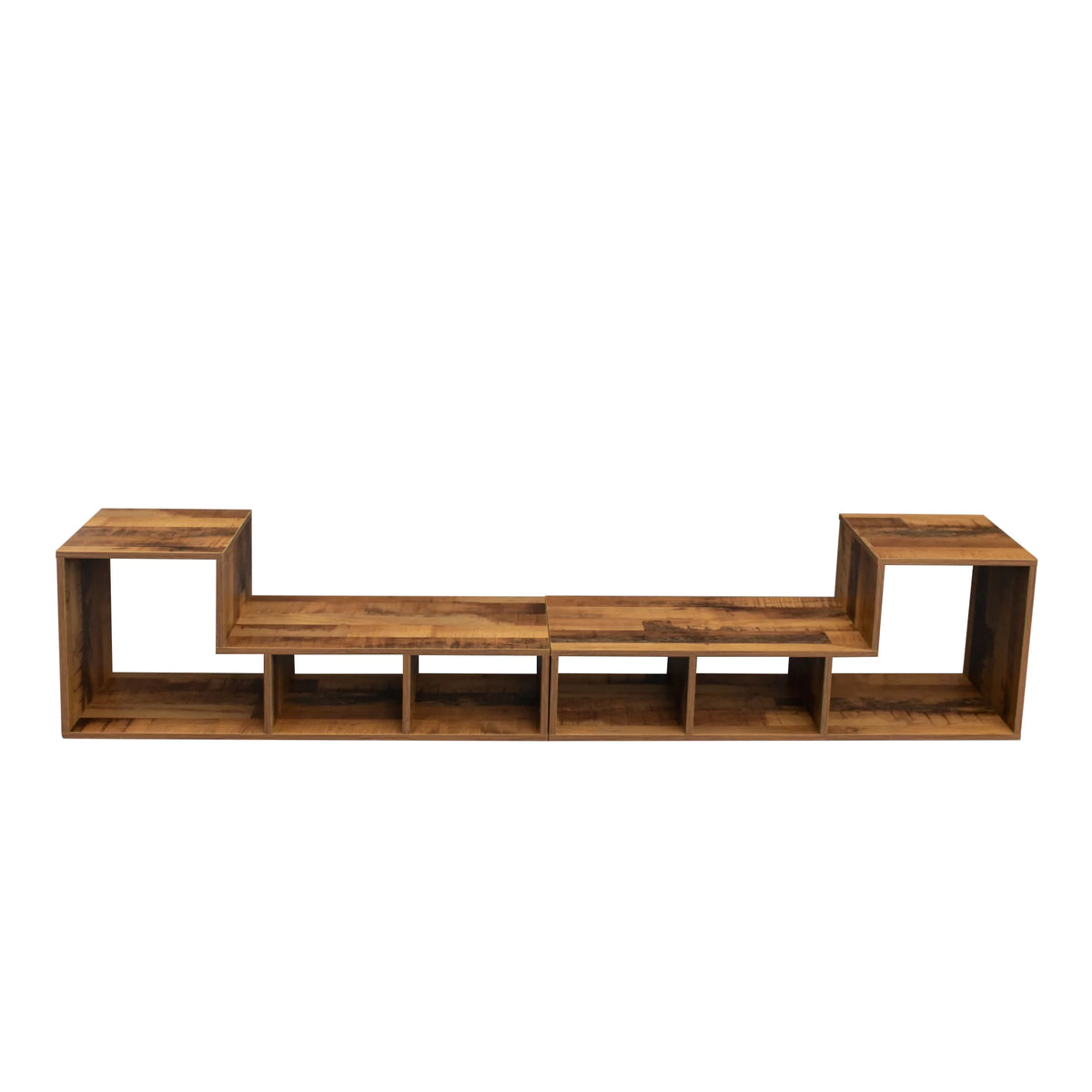 L-Shaped Oak Tv Stand U6997