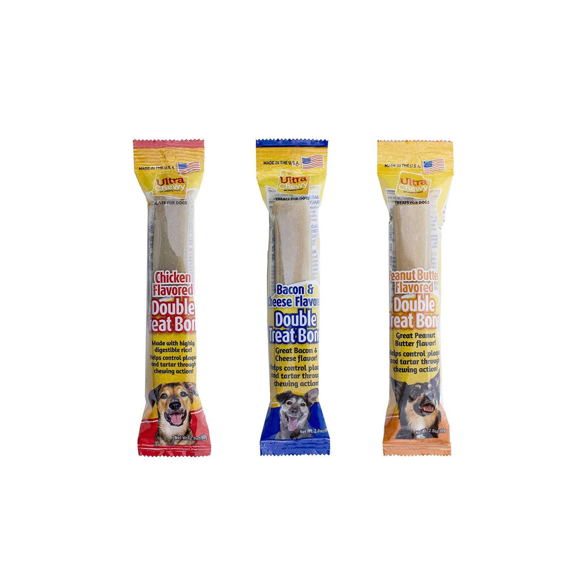 Double Treat Bones Dog Treats K8545
