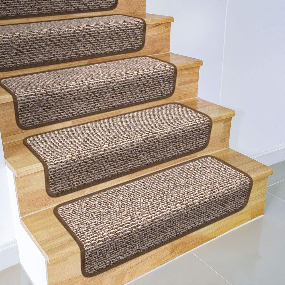 Set of 15 Attachable Carpet Stair Treads R5854