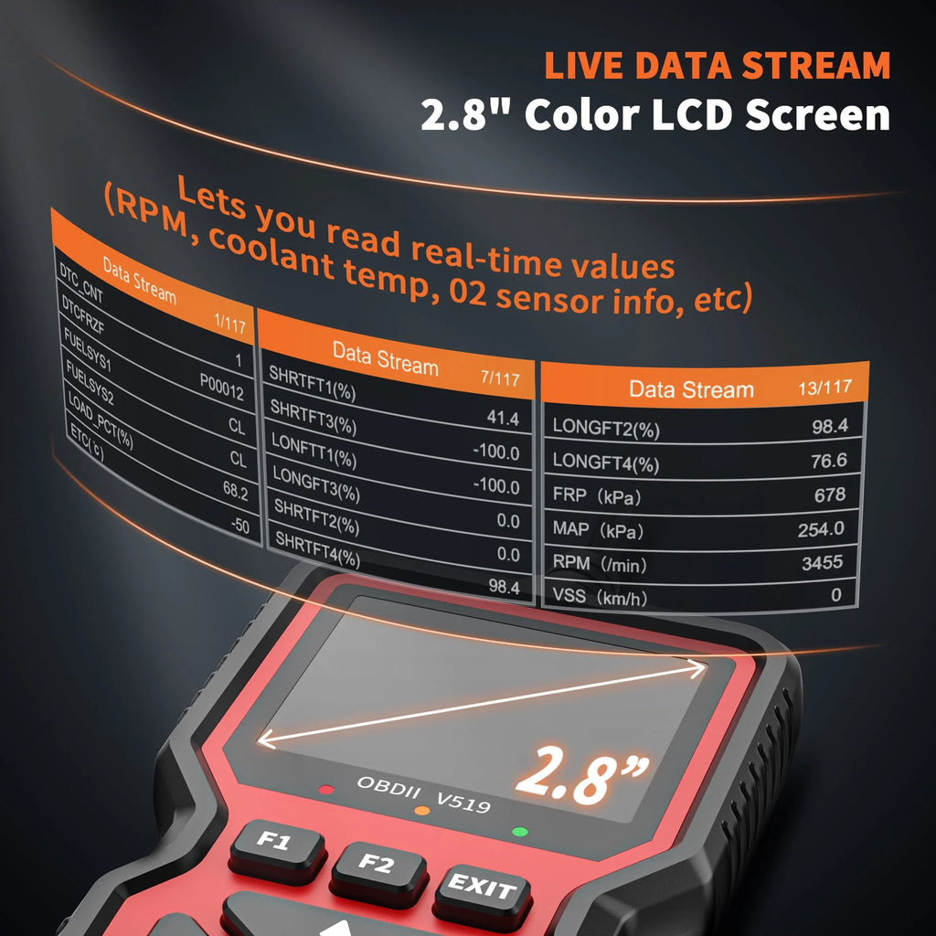 OBD2 Scanner Car Code Reader Diagnostic Tool B119