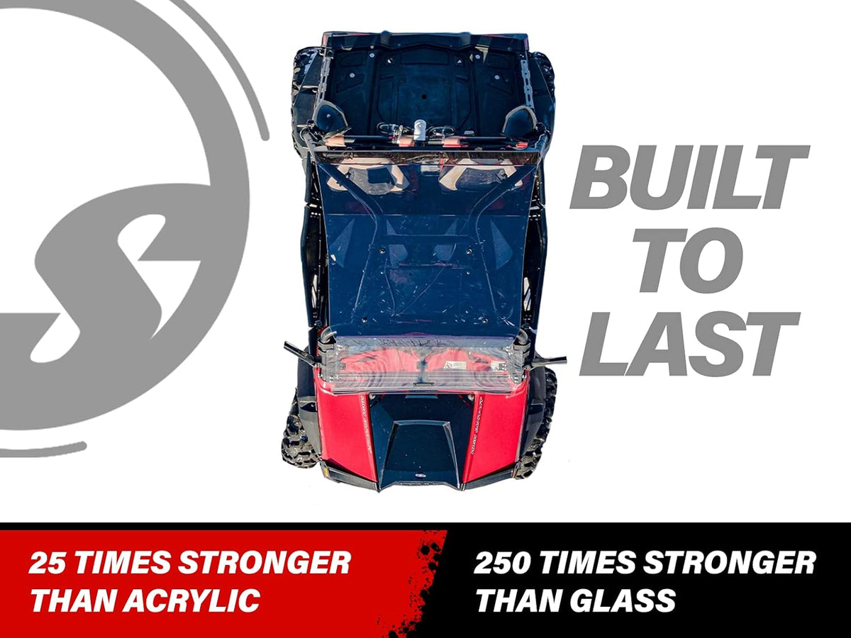 Dark Tinted 1/4" Polycarbonate Roof for Polaris RZR 570 B163