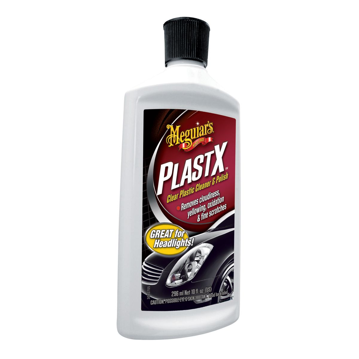 10 oz Clear Plastic Cleaner and Polish E969