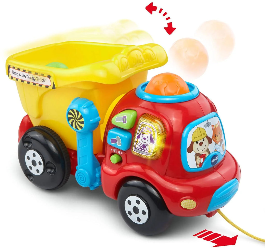 Yellow Dump Truck A555