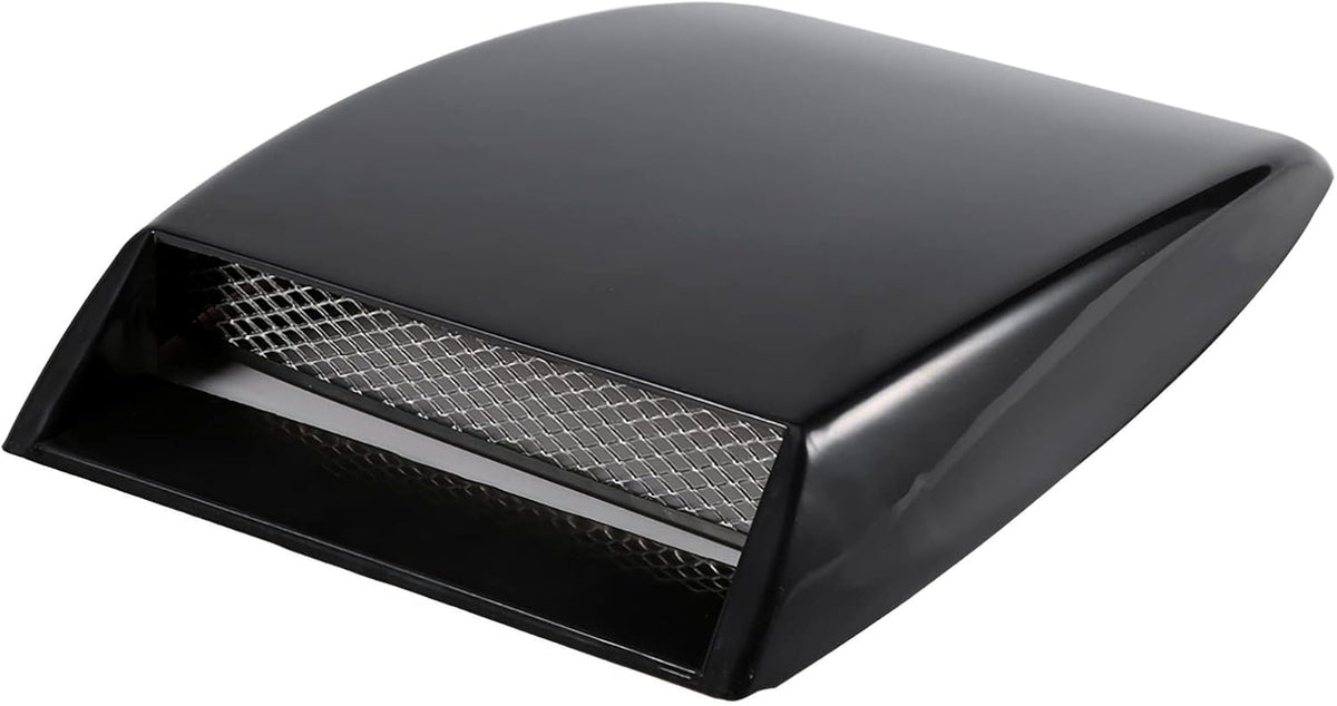 Black Hood Scoop Bonnet Sticker Cover Q345147