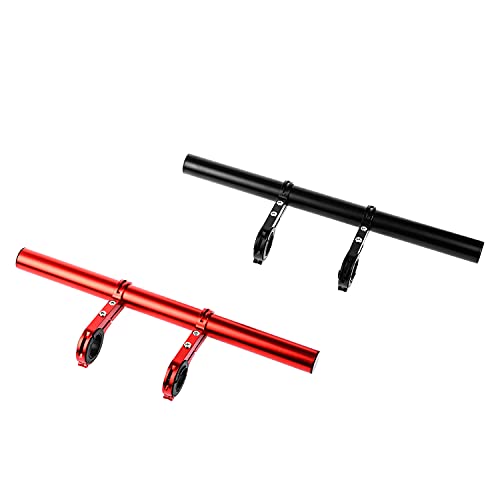 Black Aluminum Alloy 30cm Handlebar Extender A341