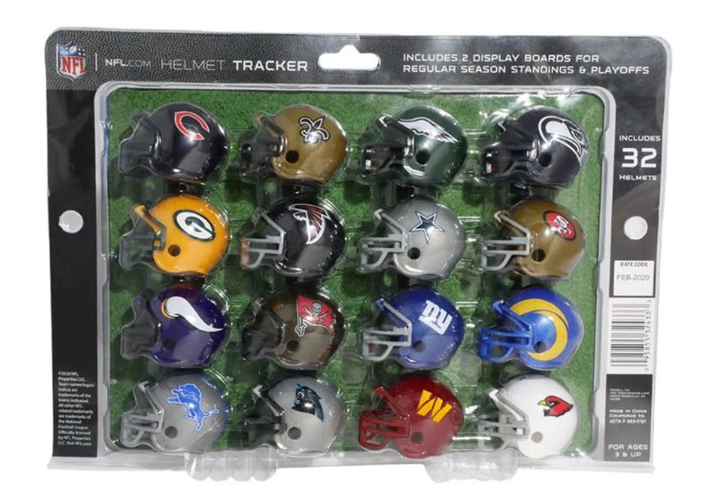 Set of 32 Mini Helmet with Display K138029