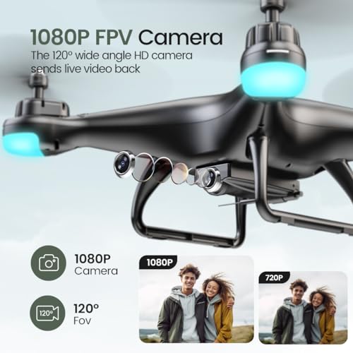 1080P HD Camera Drone with 2 Batteries J688