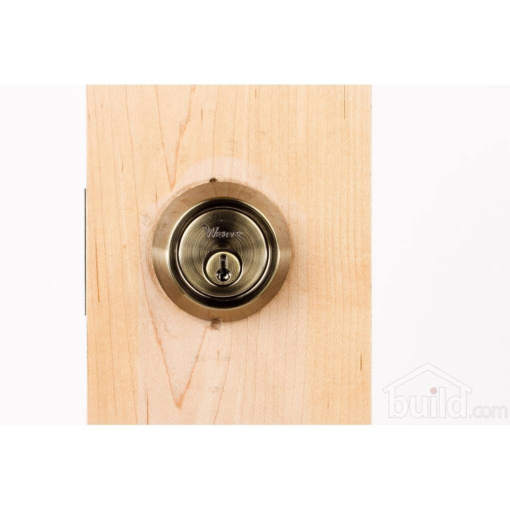 Antique Brass Double Cylinder Deadbolt P302225