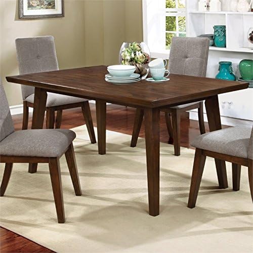 Rectangle Wood Dining Table in Walnut L808