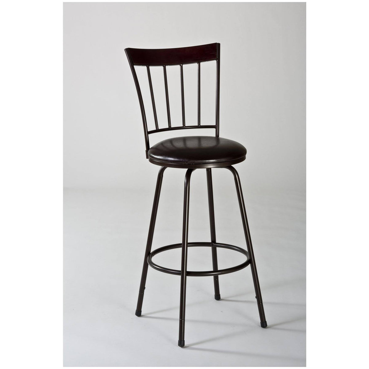 Swivel Counter/Bar Stool with Nested Leg V1151