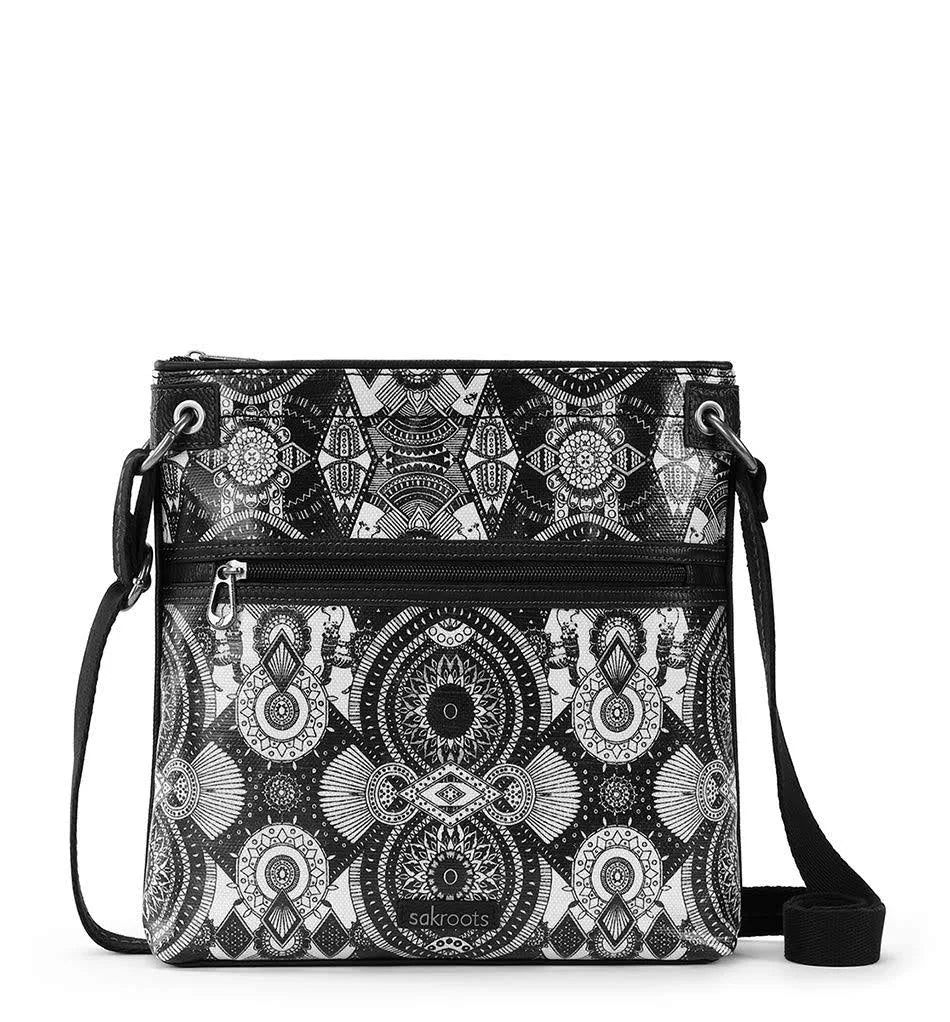 Flat Coated Canvas Crossbody W171321
