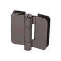 Oil Rubbed Bronze Glass-to-Glass Inline Outswing Hinge E44769