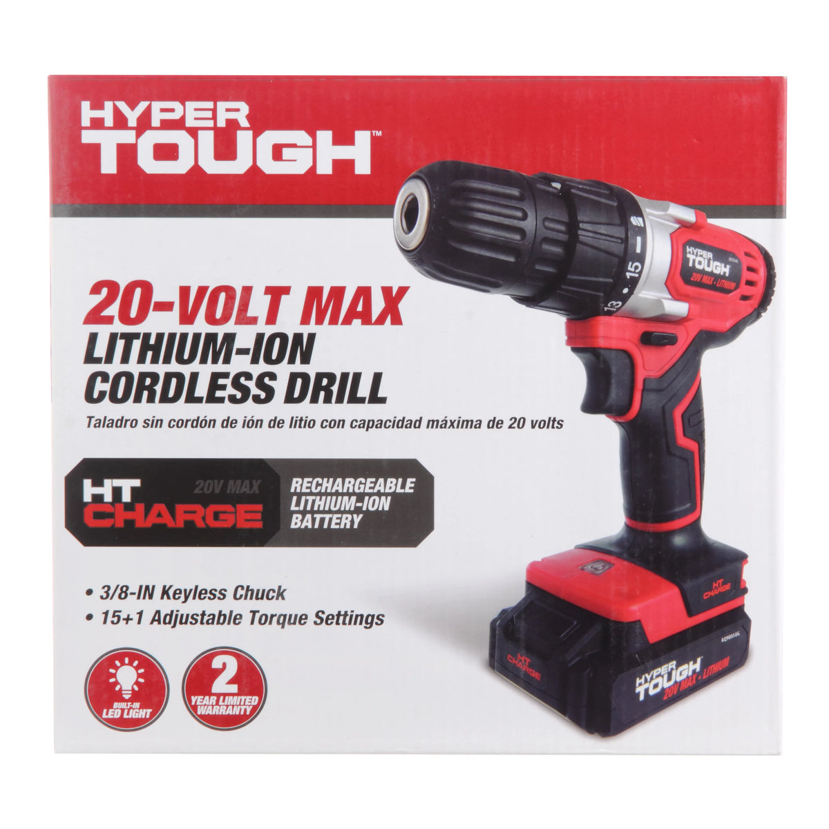 20V Max Cordless Drill 3/8 inch Chuck with Battery and Charger A321735