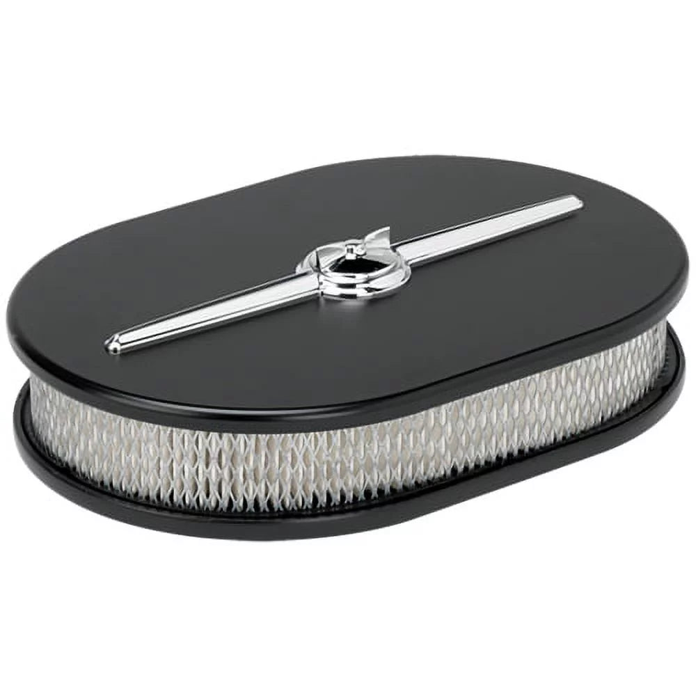 Black Oval Air Cleaner I7314