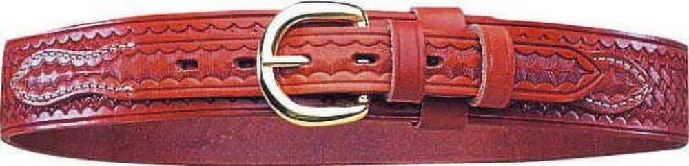 Plain Tan Nickel Waist Size 36in Belt R835