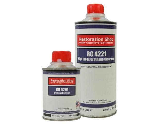 Daytona Blue Metallic Quart Low VOC Urethane Basecoat Car Paint Kit B3387