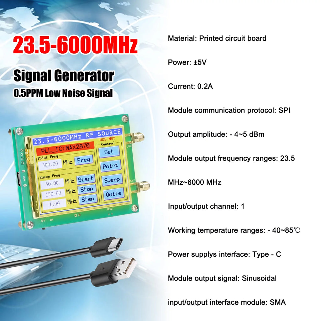23.5-6000MHz Signal Generator J542