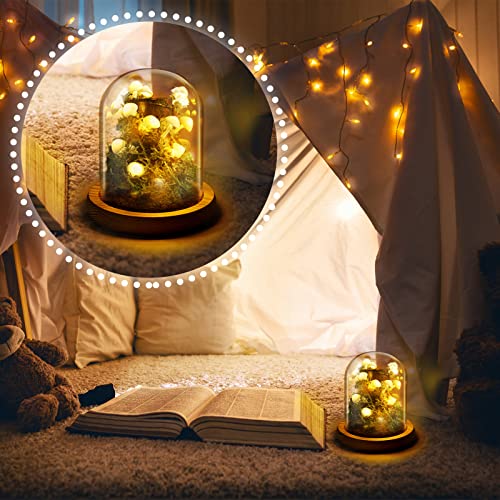 3.9 Inch Mushroom Glass LED Night Light O409840