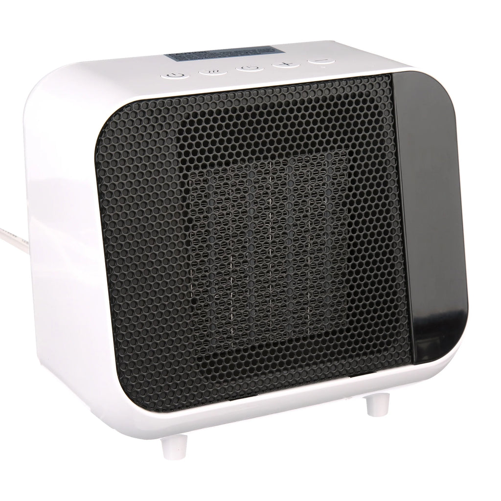 White Electric Ceramic Heater 1500W T240619