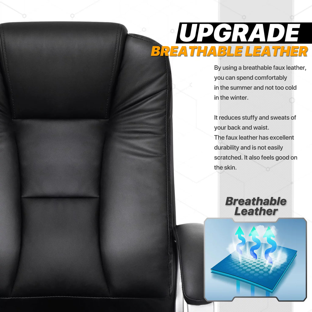 Black High-Back Ergonomic Office Chair B57133