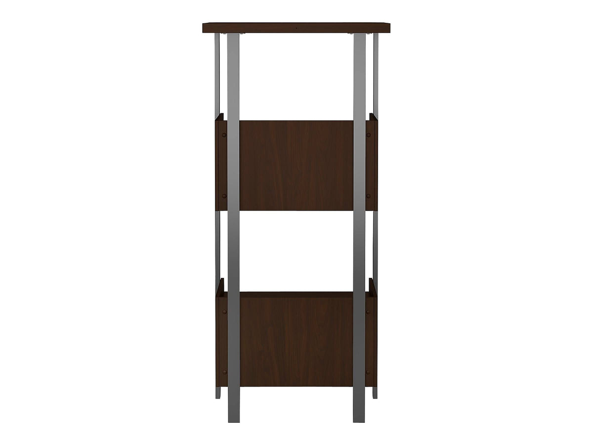 4 Shelf Bookcase in Modern Walnut E661440