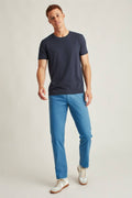 Slim Steel Blue Tech Chinos P3372
