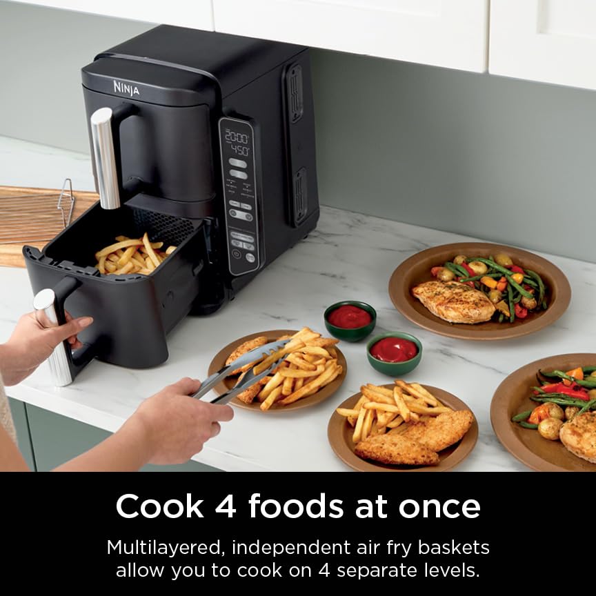 Black 8 QT 2-Basket Air Fryer F4701