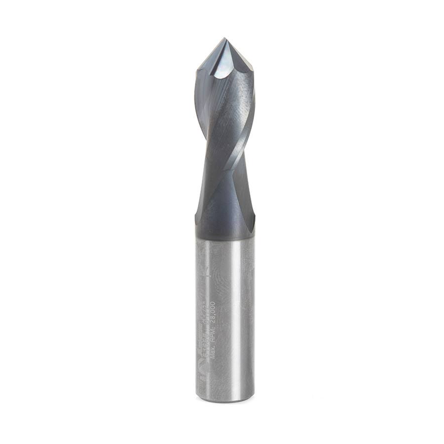 Solid Carbide 90 Deg V Spiral AlTiN Coating P598381