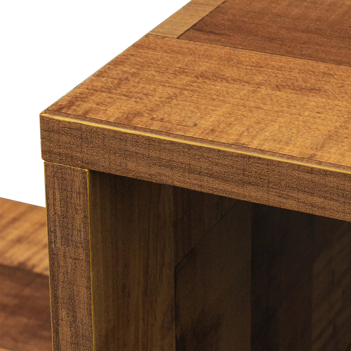 L-Shaped Oak Tv Stand U6997