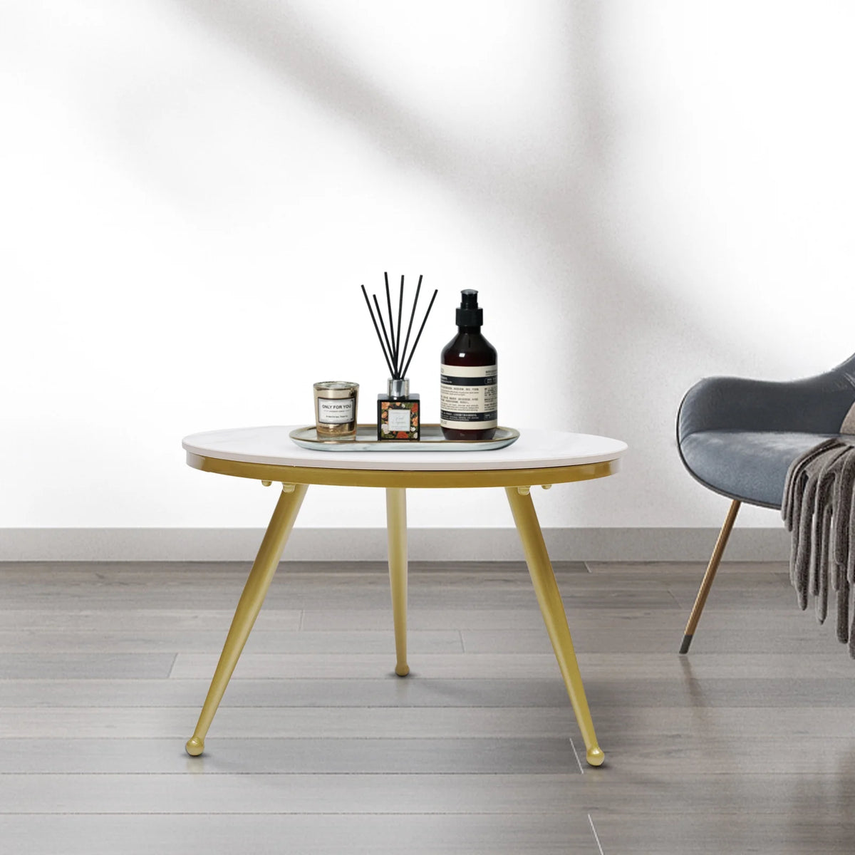 Round Marble Coffee Table L249