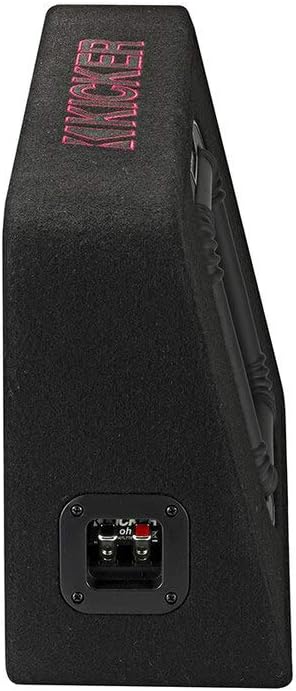 8 Thin Square Sub Box with Amplifier & Amp Kit B54059