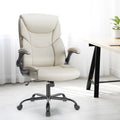 White Ergonomic Executive Desk Chair U411862