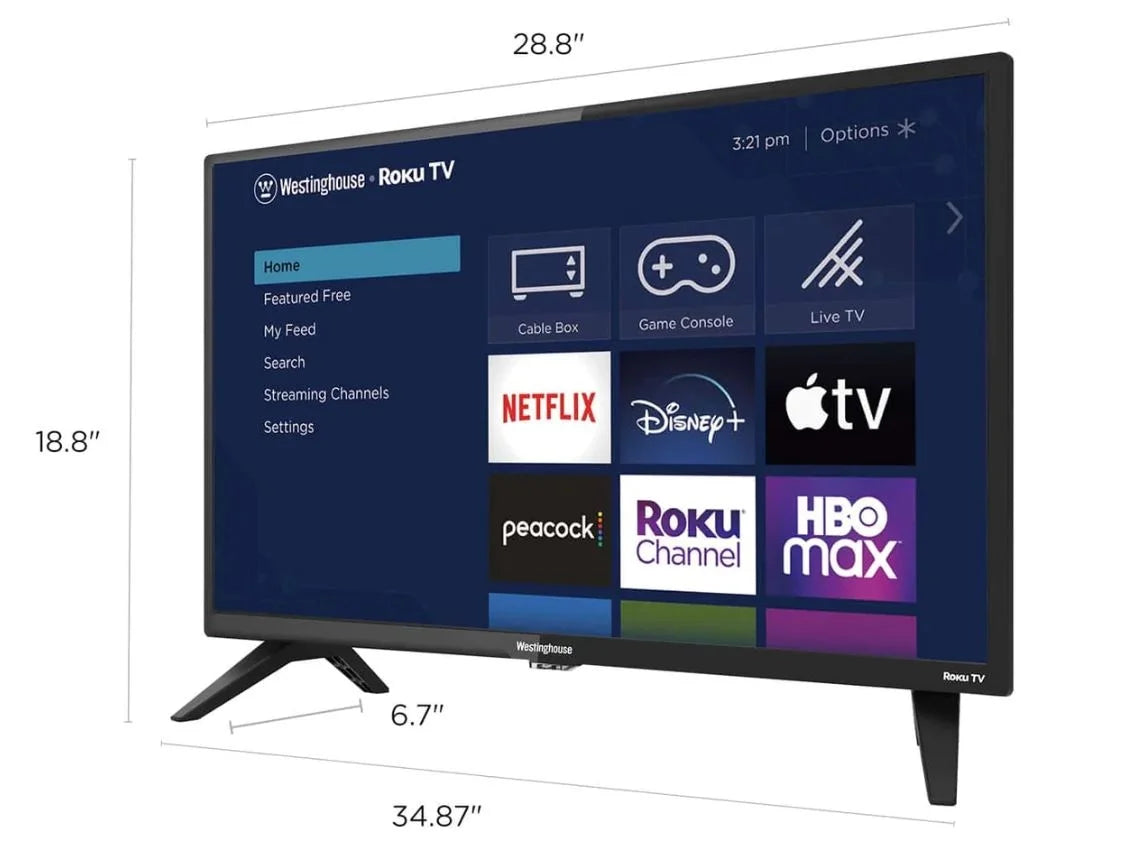 24" 720p LED Smart TV H24651