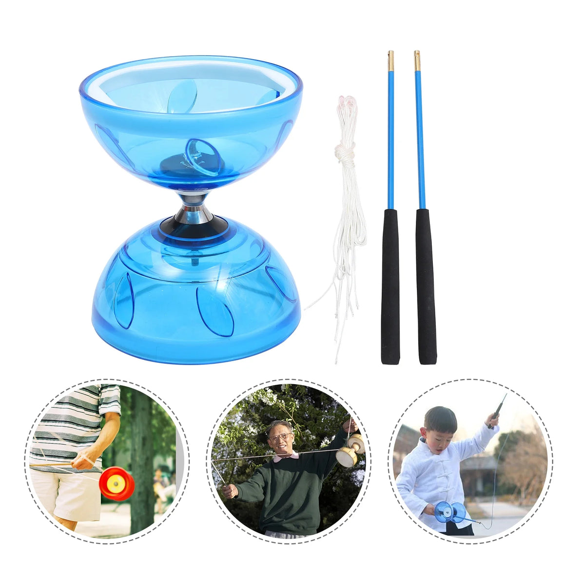 Chinese Yoyo Diabolo Toy O55840